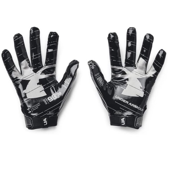 NWT UA F8 Football Gloves Mens Size L - Picture 2 of 3